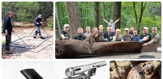 V1 – tajna broń z IIWŚ odkryta na Pustyni Błędowskiej (GALERIA) Pasjonaci Historii Polonia Minor i Kanał Historyczny Adama Sikorskiego odkrycie V-1.