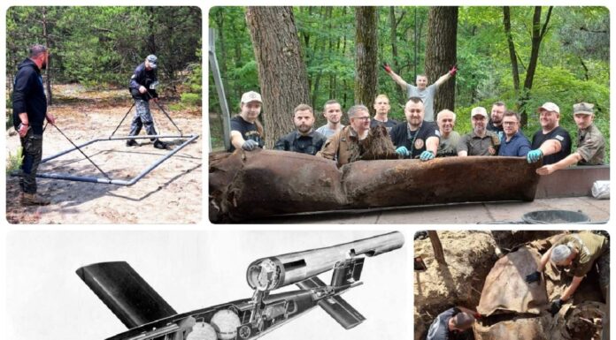 V1 – tajna broń z IIWŚ odkryta na Pustyni Błędowskiej (GALERIA) Pasjonaci Historii Polonia Minor i Kanał Historyczny Adama Sikorskiego odkrycie V-1.