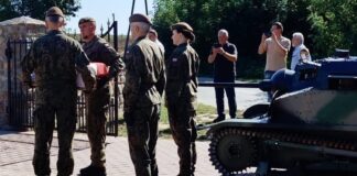 Pogrzeb Nieznanego Żołnierza Wojska Polskiego z 32 Dywizjonu Pancernego z Grodna (GALERIA) Uroczystości pogrzebowe Nieznanego Żołnierza