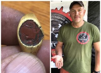 Złoty rzymski pierścień odkryty przez poszukiwacza pod Gdańskiem (GALERIA) Złoty rzymski pierścień