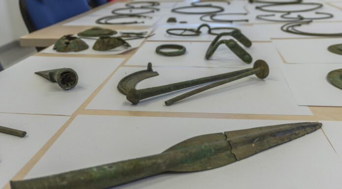 Skarb sprzed 3000 lat „podrzucony pod drzwi” (GALERIA)