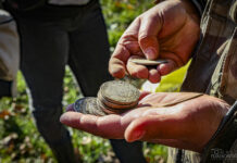 Ogromny skarb talarów odkryty na Mazowszu (DUŻA GALERIA) Skarb srebrnych talarów trafiony na Mazowszu