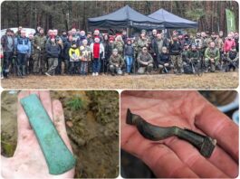 Ciekawe znaleziska sprzed kilku tysięcy lat odkryte na zlocie poszukiwaczy (GALERIA) świąteczny zlot poszukiwaczy fot. zdjęcia grupy Weles; źródło: Facebook