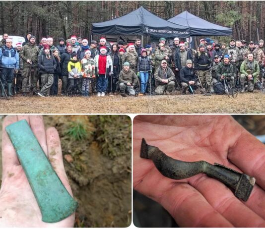 Ciekawe znaleziska sprzed kilku tysięcy lat odkryte na zlocie poszukiwaczy (GALERIA) świąteczny zlot poszukiwaczy fot. zdjęcia grupy Weles; źródło: Facebook
