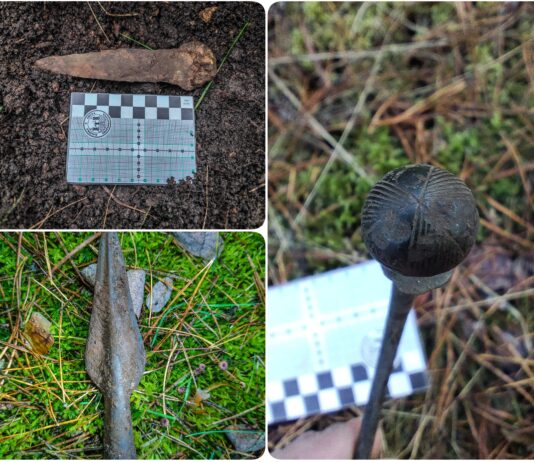 Trzy znaleziska z epoki w brązu w ciągu pięciu dni! Kaliska Grupa Eksploracyjna zamyka rok niesamowitymi odkryciami (GALERIA) skarby epoki brązu