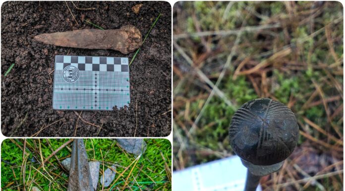 Trzy znaleziska z epoki w brązu w ciągu pięciu dni! Kaliska Grupa Eksploracyjna zamyka rok niesamowitymi odkryciami (GALERIA) skarby epoki brązu