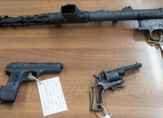 Wyjątkowe znaleziska odkryto we Wdeckim Parku Krajobrazowym (GALERIA) Podjete-znaleziska-depozytu-broni