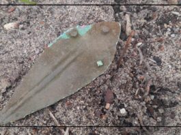 Odkrycie świetnie zachowanego sztyletu sprzed kilku tysięcy lat! (GALERIA) ostrze-przed-wydobyciem