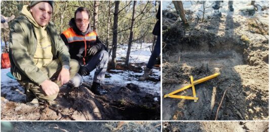 Rzymski miecz sprzed 2000 lat! Wspaniałe odkrycie Stowarzyszenia Inventum (GALERIA) znalazcy ze stowarzyszenia Inventum