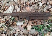 Rzadki okaz, czyli relikt pistoletu M 38 to część ciekawych odkryć pod Szczecinem pistolet po wydobyciu z ziemi