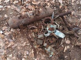 Odnaleźli miejsce upadku radzieckiego myśliwca! Został zestrzelony w walce powietrznej w 1945 roku wydobyte elementy