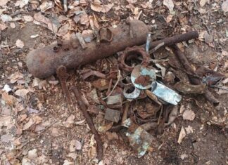 Odnaleźli miejsce upadku radzieckiego myśliwca! Został zestrzelony w walce powietrznej w 1945 roku wydobyte elementy