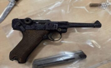 „Luger” zabezpieczony u 42-latka przez służby "Luger" zabezpieczony przez policję z Gliwic fot. policja.gov.pl