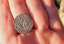 Niesamowite odkrycie rzadkiego srebrnego denara książęcego! (GALERIA)