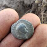 Rzymskie monety odnalezione na terenie Nadleśnictwa (GALERIA) denar-cesarze-Wespezjana