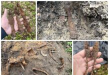 Grób ciałopalny odkrycie Stowarzyszenia Eksploracyjno-Historycznego Łowcy Historii Małopolska