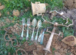 Pożydowski depozyt odkryty podczas badań archeologicznych! (GALERIA) srebro z piwnicy