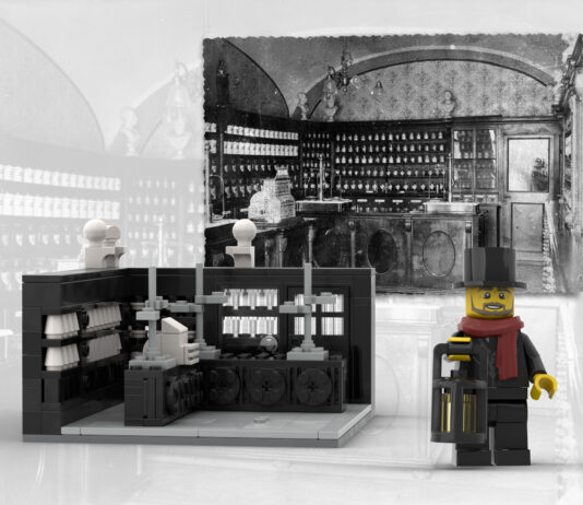 Apteka Ignacego Łukasiewicza z LEGO? – Prośba o wsparcie! "Ignacy Łukasiewicz's Retro Pharmacy"