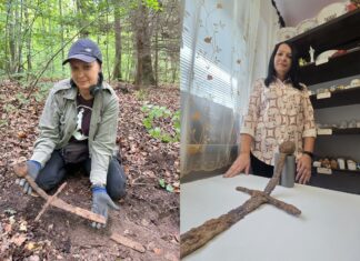 Para poszukiwaczy odnalazła średniowieczny miecz pod Iławą! (GALERIA) Średniowieczny miecz odkryty pod Iławą