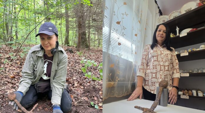 Para poszukiwaczy odnalazła średniowieczny miecz pod Iławą! (GALERIA) Średniowieczny miecz odkryty pod Iławą