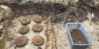 Blisko 20 tys. niebezpiecznych znalezisk na budowie drogi S19 znaleziska na terenie budowy drogi fot. GDDKiA Rzeszów