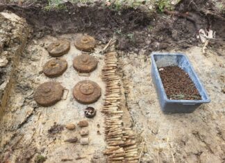 Blisko 20 tys. niebezpiecznych znalezisk na budowie drogi S19 znaleziska na terenie budowy drogi fot. GDDKiA Rzeszów