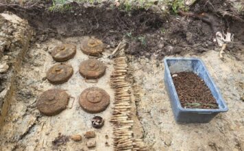 Blisko 20 tys. niebezpiecznych znalezisk na budowie drogi S19 znaleziska na terenie budowy drogi fot. GDDKiA Rzeszów