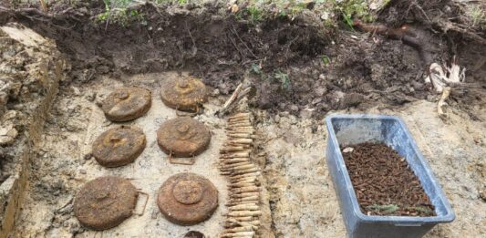 Blisko 20 tys. niebezpiecznych znalezisk na budowie drogi S19 znaleziska na terenie budowy drogi fot. GDDKiA Rzeszów