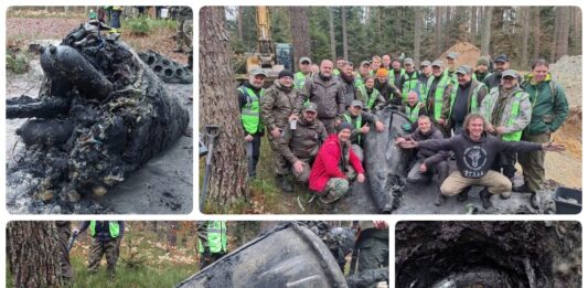 Fragmenty rakiety V-2 z czasów II wojny światowej odkryte na Podkarpaciu! (GALERIA) Rakieta V-2 odkryta we wsi Blizna na Podkarpaciu