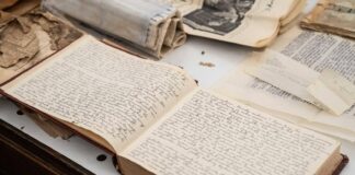 Niezwykłe znalezisko w Warszawie podczas remontu kamienicy (GALERIA) dziennik napisany przez młodą kobietę