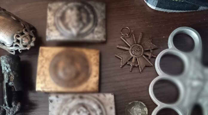 Żagańska policja zatrzymała poszukiwacza (GALERIA)