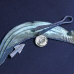 Skarb, złote monety i artefakty z brązu – znaleziska poszukiwaczy trafiły do muzeum Stater celtycki typu Krakowskiego i sierp z brązu