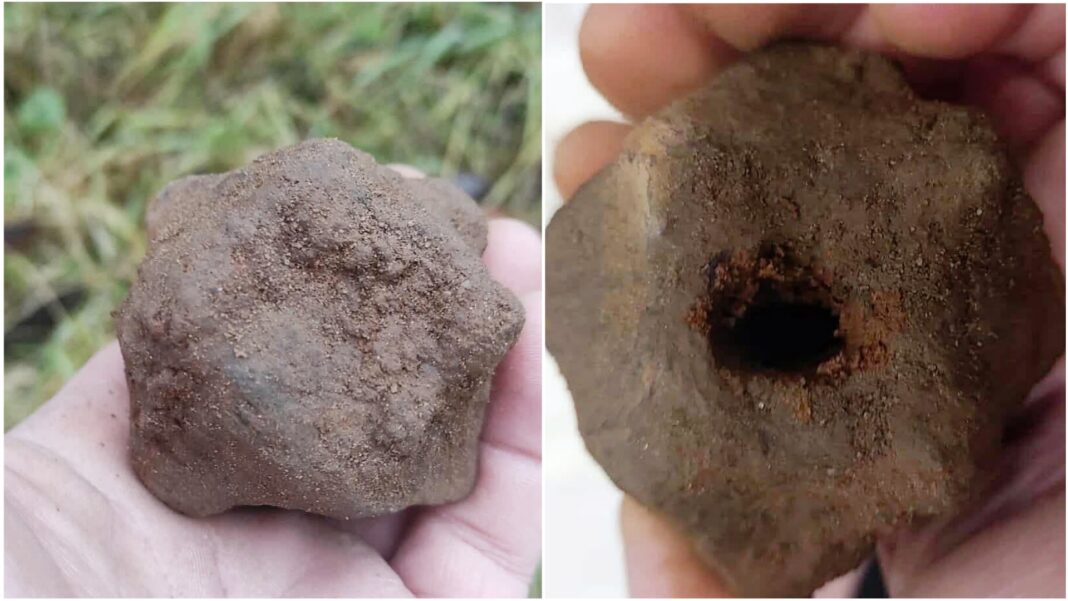 Odnaleziona głowica buławy Odnaleziona głowica buławy