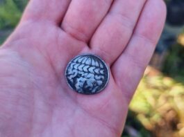 Odkryli niezwykłą celtycką srebrną monetę sprzed 2200 lat! (GALERIA) Celtycka srebrna moneta fot. ŚGE