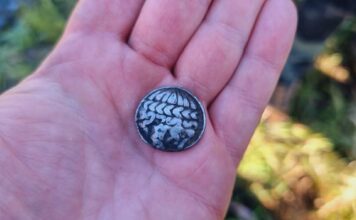 Odkryli niezwykłą celtycką srebrną monetę sprzed 2200 lat! (GALERIA) Celtycka srebrna moneta fot. ŚGE