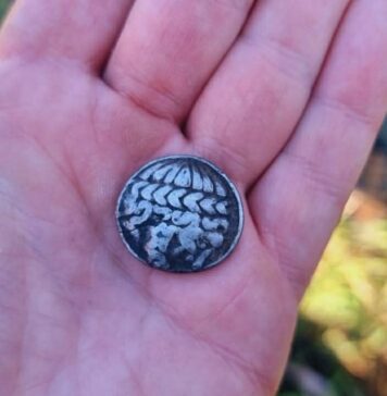 Odkryli niezwykłą celtycką srebrną monetę sprzed 2200 lat! (GALERIA) Celtycka srebrna moneta fot. ŚGE