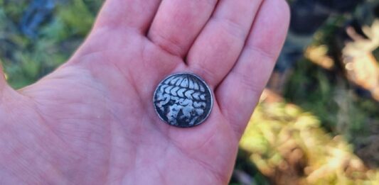 Odkryli niezwykłą celtycką srebrną monetę sprzed 2200 lat! (GALERIA) Celtycka srebrna moneta fot. ŚGE