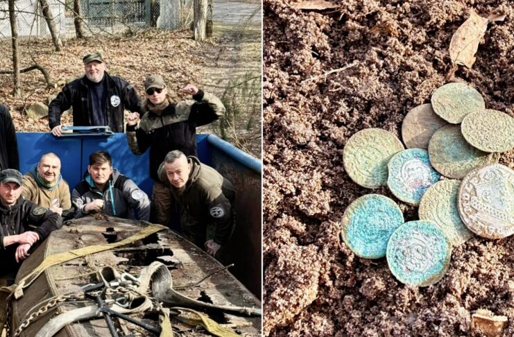 Dwa dni owocnych poszukiwań – łódź saperska oraz inne historyczne przedmioty (GALERIA) Znaleziska- Stowarzyszenie Historyczno-Poszukiwawcze Nadwiślańskie Urzecze