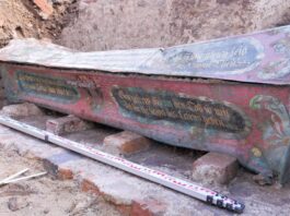 Sarkofag Johanna Wincklera – Burmistrza Lubania z XVII w. (GALERIA) profesjonalne-pomiary-archeologiczne-1