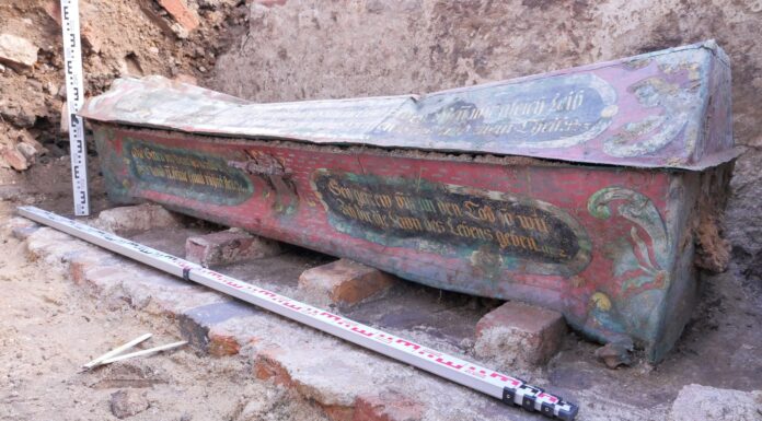 Sarkofag Johanna Wincklera – Burmistrza Lubania z XVII w. (GALERIA) profesjonalne-pomiary-archeologiczne-1