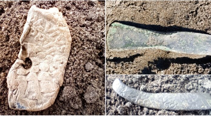 Od epoki brązu po średniowiecze – niezwykłe znaleziska w Sadłużku (GALERIA) Zbiór znalezisk