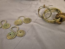 Skarb sprzed kilku tysięcy lat odkryty nad Pilicą (GALERIA) elementy znalezionego skarbu