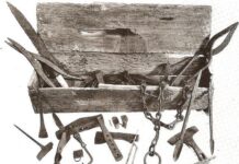 Skarb wikingów ze skrzyni Mästermira Skrzynia z Mästermyr