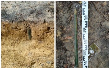 Odkrył miecz z epoki brązu, który może mieć nawet 2900 lat! (GALERIA) Miecz z epoki brązu fot. WUOZ w Gdańsku