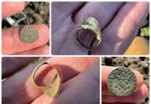Unikatowa złota zausznica sprzed 4000 lat i inne! (GALERIA) Złota zausznica i inne zabytki