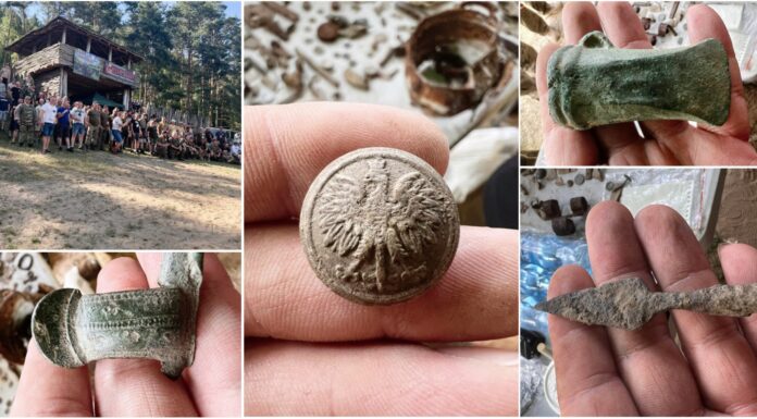 „Bitwa pod Cedynią” – poszukiwacze przeszukali teren (GALERIA) Zlot Stowarzyszenia Templum Kocioł Tajemnic