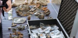 Niesamowity skarb odkryty we Włocławku! W skład wchodzą m.in. złoto, srebro, biżuteria i pieniądze (GALERIA)