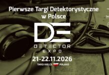 Wykrywacz, ekipa i listopadowy teren. Detector Expo zaprasza poszukiwaczy Detector Expo Kielce