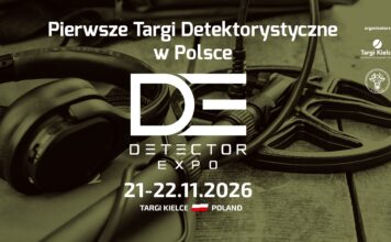 Wykrywacz, ekipa i listopadowy teren. Detector Expo zaprasza poszukiwaczy Detector Expo Kielce