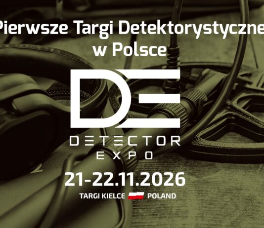 Wykrywacz, ekipa i listopadowy teren. Detector Expo zaprasza poszukiwaczy Detector Expo Kielce